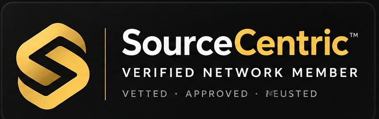 SourceCentric network member badge